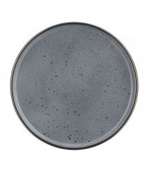 ARDESTO Тарелка обеденная Fasano, 26см, керамика, серый темный