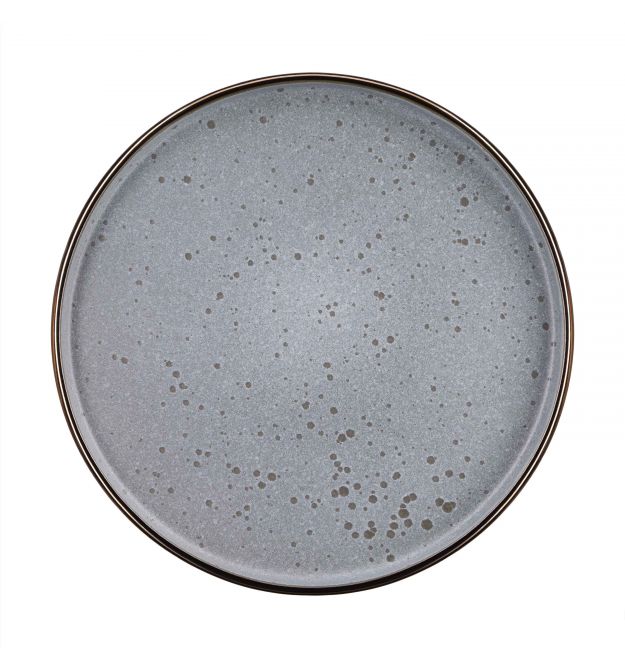 ARDESTO Тарелка обеденная Fasano, 26см, керамика, серый