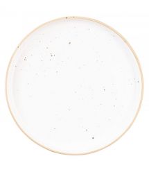 ARDESTO Тарелка обеденная Midori, 26.5см, керамика, белый