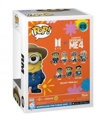 Funko Фигурка Funko POP Rocks: Minions X BTS - RM