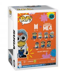 Funko Фигурка Funko POP Rocks: Minions X BTS - Suga