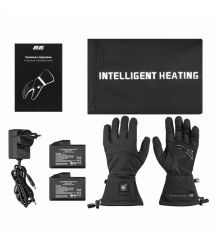 2E Tactical Перчатки с подогревом Touch Plus Black, размер M/L