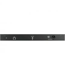 D-Link Коммутатор DSS-200G-28MP 24xGE PoE, 4xSFP/GE, 370W, Неуправляемый