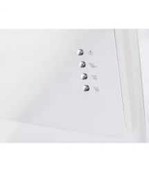Electrolux Вытяжка наклонная, 60см, 600м куб час, белый