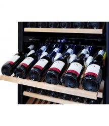 Philco Холодильник для вина, 81.3 х 59.5 х 57, холод.отд.-135л, зон - 2, бут-46, диспл, подсветка, черный