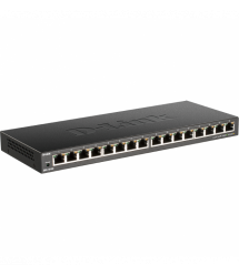 D-Link Коммутатор DGS-1016S 16xGE, Неуправляемый