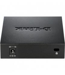 D-Link Коммутатор DES-105 5xFE, Неуправляемый, Металл