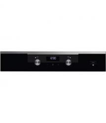 Electrolux Духовой шкаф электрический, 72л, A, пар, дисплей, конвекция, телескопические направляющие, черный