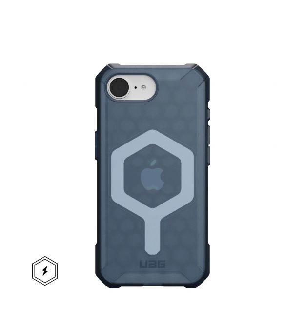 UAG Чехол для iPhone 16E (4th Gen, 2025), Essential Armor MagSafe, Cloud Blue