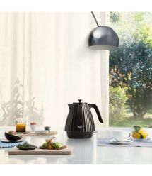 Delonghi Электрочайник Ballerina, 1.7л, Strix, пластик, черный