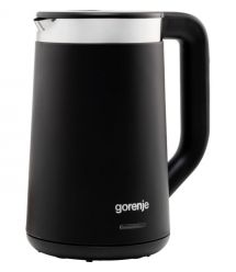 Gorenje Электрочайник1.7л, LED дисплей, Strix контроль, черный