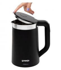 Gorenje Электрочайник1.7л, LED дисплей, Strix контроль, черный