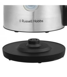 Russell Hobbs Электрочайник Heaton, 1.7л, нержавеющая сталь, серебристо-черный