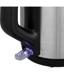 Russell Hobbs Электрочайник Heaton, 1.7л, нержавеющая сталь, серебристо-черный