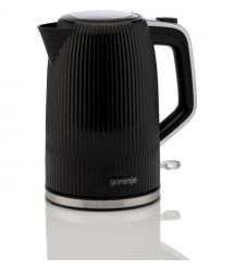 Gorenje Электрочайник 1.7л, Strix-контроль, черный матовый