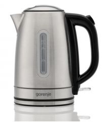 Gorenje Электрочайник 1.7л, Strix-контроль, металл, нерж