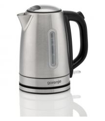 Gorenje Электрочайник 1.7л, Strix-контроль, металл, нерж