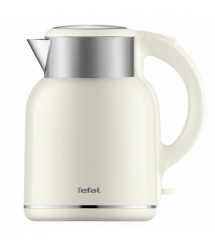 Tefal Электрочайник Thermo Protect XL, 1.9л, пластик, нерж. сталь, бежевый