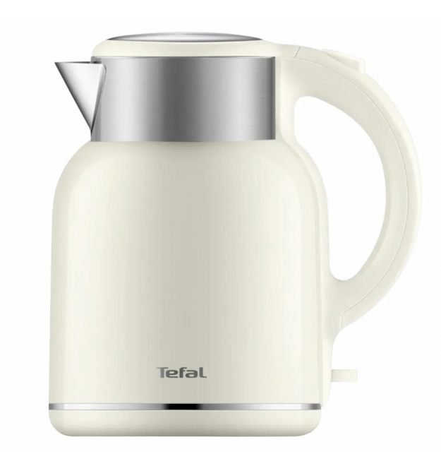 Tefal Электрочайник Thermo Protect XL, 1.9л, пластик, нерж. сталь, бежевый