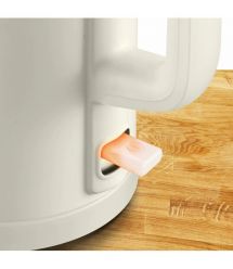 Tefal Электрочайник Thermo Protect, 1.5л, пластик, бежевый