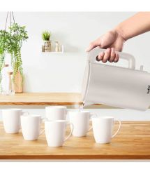 Tefal Электрочайник Thermo Protect, 1.5л, пластик, бежевый