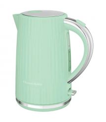 Russell Hobbs Электрочайник Eden, 1.7л, нержавеющая сталь, пластик, фисташковый