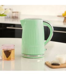 Russell Hobbs Электрочайник Eden, 1.7л, нержавеющая сталь, пластик, фисташковый