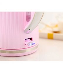 Russell Hobbs Электрочайник Eden, 1.7л, нержавеющая сталь, пластик, малиновый