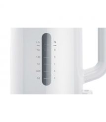 Braun Электрочайник, 1.7л, пластик, белый