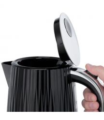 Russell Hobbs Электрочайник Eden, 1.7л, нержавеющая сталь, пластик, черный