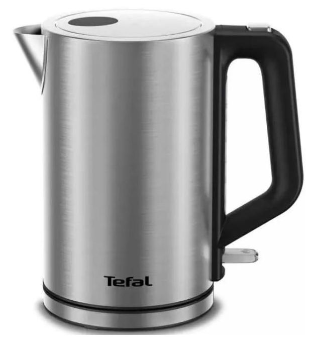 Tefal Электрочайник Bronx Electric, 1.7л, нержав. сталь, серый