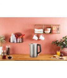 Tefal Электрочайник Bronx Electric, 1.7л, нержав. сталь, серый