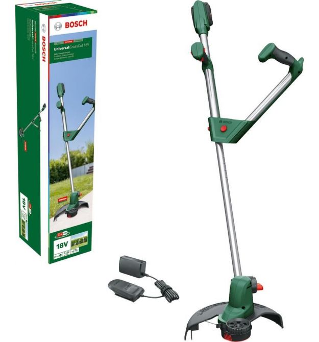 Bosch Триммер садовый аккумуляторный UniversalGrassCut 18V-260 1х2.5А·час 26см 2.3кг