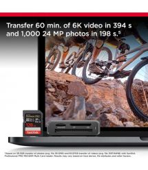 SanDisk Карта памяти SD 128GB C10 UHS-II U3 R280/W100MB/s Extreme Pro V60
