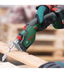 Bosch Пила шабельна акумуляторна KEO 18В 1х2А·год пропил 80мм хід 20мм 1.4кг