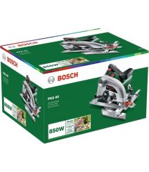 Bosch Пила дисковая PKS 40 850Вт 130мм 2.6кг