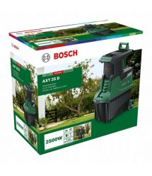 Bosch Измельчитель садовый AXT 25 D 2500 Вт, 40мм, 31.3кг, фреза, низкошумный