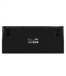 Lemokey Клавиатура механическая X4 84Key, Keychron Brown, USB-A, QMK/VIA, Hot-Swap, EN/UKR, Red led, чорний