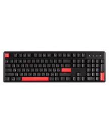 Lemokey Клавиатура механическая X3 104Key, Keychron Brown, USB-A, QMK/VIA, Hot-Swap, EN/UKR, RGB, черный