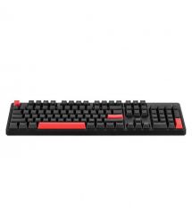Lemokey Клавиатура механическая X3 104Key, Keychron Brown, USB-A, QMK/VIA, Hot-Swap, EN/UKR, RGB, черный