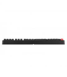 Lemokey Клавиатура механическая X3 104Key, Keychron Brown, USB-A, QMK/VIA, Hot-Swap, EN/UKR, RGB, черный