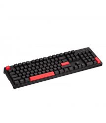 Lemokey Клавиатура механическая X3 104Key, Keychron Brown, USB-A, QMK/VIA, Hot-Swap, EN/UKR, RGB, черный