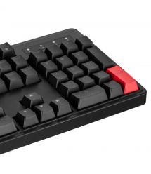 Lemokey Клавиатура механическая X3 104Key, Keychron Brown, USB-A, QMK/VIA, Hot-Swap, EN/UKR, RGB, черный