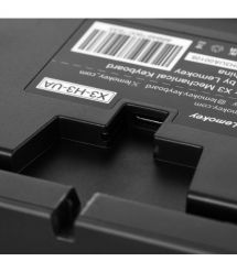 Lemokey Клавиатура механическая X3 104Key, Keychron Brown, USB-A, QMK/VIA, Hot-Swap, EN/UKR, RGB, черный