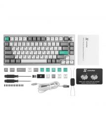 Lemokey Клавиатура механическая P1 Pro 84Key, Keychron Super Banana, WL/BT/USB-A, QMK/VIA, Hot-Swap, EN/UK