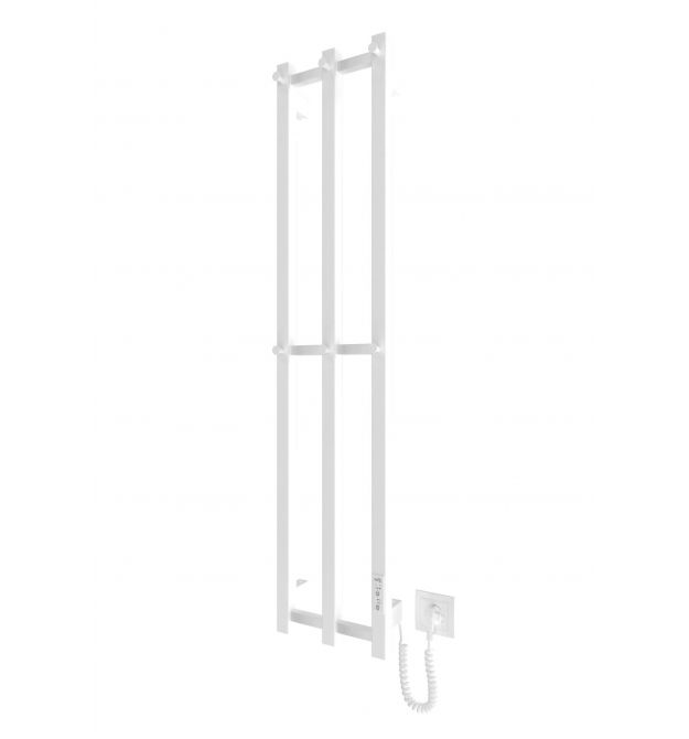 Hygge Family Полотенцесушитель электрический Slim, 1170х250х80мм, таймер-регулятор, сталь, белый матовый