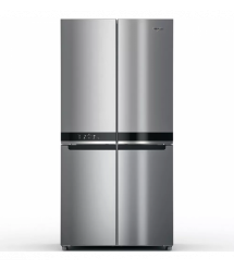 Whirlpool Холодильник многодверный, 187.4x90.9х69.8, холод.отд.-384л, мороз.отд.-207л, 4дв., А++, NF, инв., дисплей, нерж