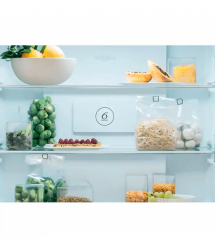 Whirlpool Холодильник многодверный, 187.4x90.9х69.8, холод.отд.-384л, мороз.отд.-207л, 4дв., А++, NF, инв., дисплей, нерж