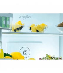 Whirlpool Холодильник многодверный, 187.4x90.9х69.8, холод.отд.-384л, мороз.отд.-207л, 4дв., А++, NF, инв., дисплей, нерж