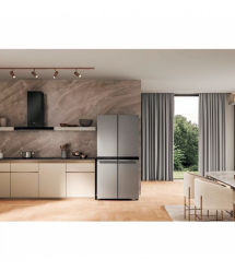 Whirlpool Холодильник многодверный, 187.4x90.9х69.8, холод.отд.-384л, мороз.отд.-207л, 4дв., А++, NF, инв., дисплей, нерж